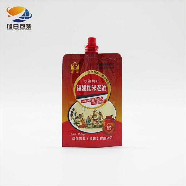 Rice wine packing bag